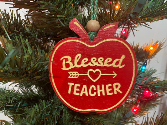 Blessed Teacher ornament