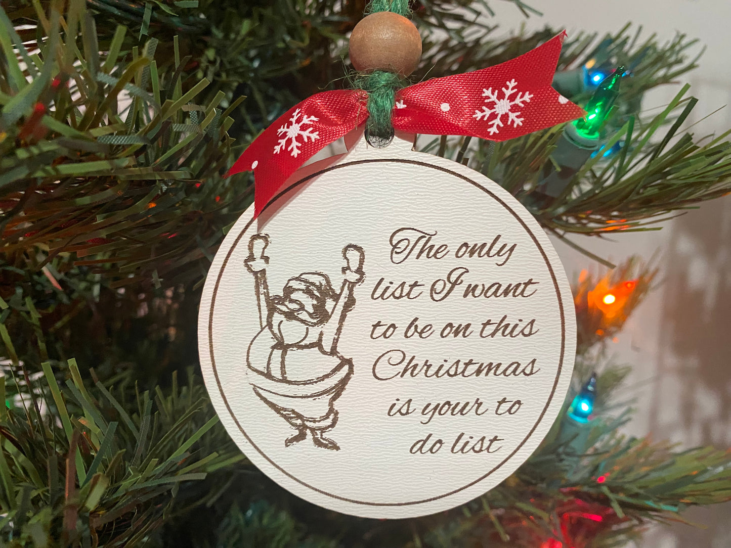 Slightly naughty ornament #3